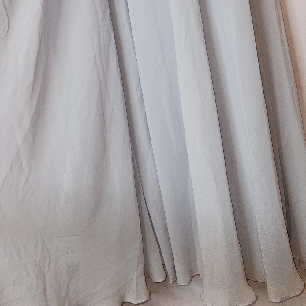 NWT BIRDY GREY Kaia Dress Chiffon Dusty Lilac, size M - Picture 8 of 16